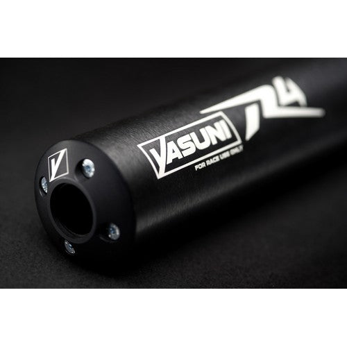 Marmitta Yasuni R4 2023 passaggio basso - silenziatore ALLUMINIO CNC NERO - PER AM6