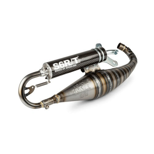 MARMITTA STAGE6 R/T MINARELLI 70CC MKII, SPILLO SMONTABILE, MONTABILE SOLO SU GRUPPO TERMICO STAGE6 R/T,