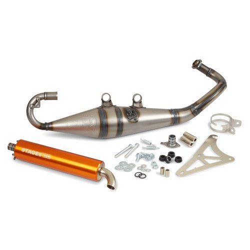 MARMITTA STAGE6 PRO REPLICA MKII ARANCIONE SCOOTER PIAGGIO / GILERA 2T TUTTI I MODELLI