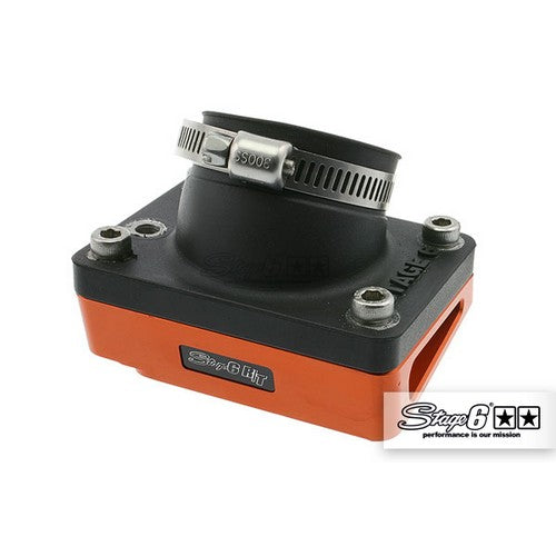 RIALZO STAGE6 R/T + COLLETTORE DRITTO 28 X 34,5 X PWK/KOSO PIAGGIO ARANCIO