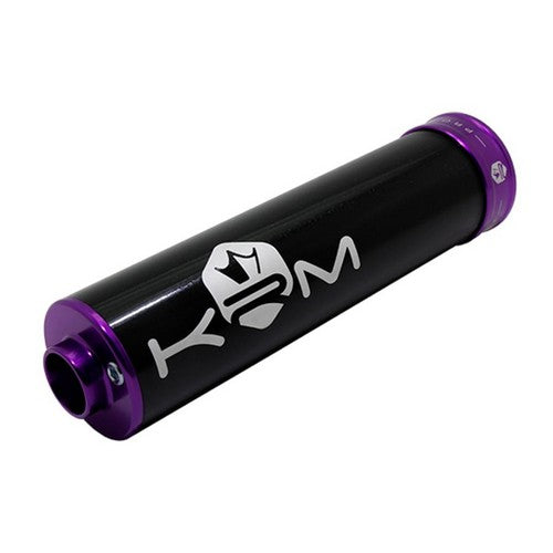 SILENZIATORE KRM PRO RIDE ALLUMINIO FULL NERO 50 - 70CC