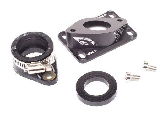 KIT COLLETTORE VOCA RACING - MINARELLI AM6 E DERBI - CARBURATORI PWK / VHST / PHBH - NERO