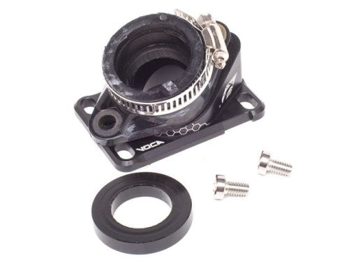 KIT COLLETTORE VOCA RACING - MINARELLI AM6 E DERBI - CARBURATORI PWK / VHST / PHBH - NERO