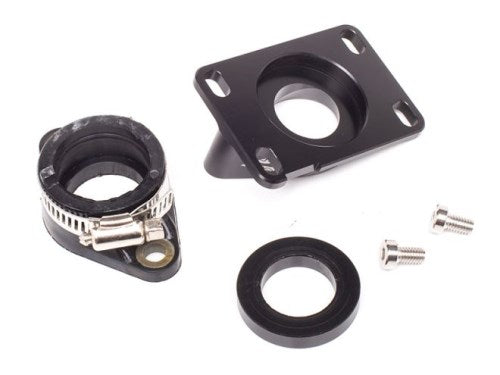 KIT COLLETTORE VOCA RACING - MINARELLI AM6 E DERBI - CARBURATORI PWK / VHST / PHBH - NERO