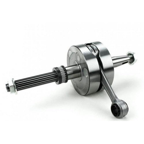 ALBERO MOTORE R&D PIAGGIO/GILERACORSA 44MM DIAMETRO SPALLE 76 BIELLA 90MM SPINOTTO 14MM ASSE VARIATORE CON MILLERIGHE