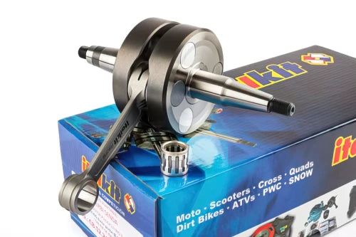Albero Motore corsa 44,9mm Italkit Derbi D50B0 - SPINOTTO 12MM