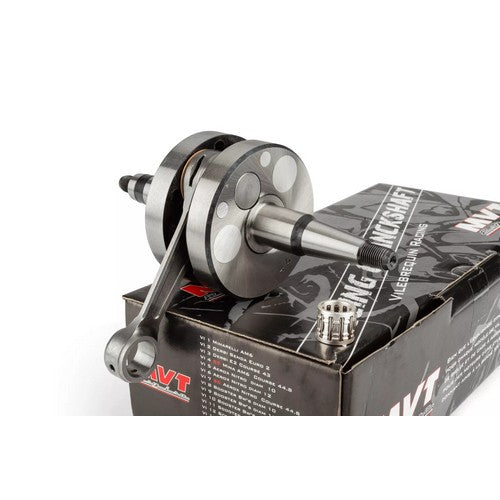 Albero motore Derbi D50B0 MVT SC corsa 44,8mm biella 90mm Spinotto 13mm (x maxi kit MVT Iron Pro Max 90cc)