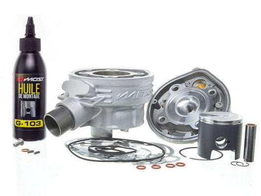 KIT GRUPPO TERMICO MOST RACING 86CC CORSA 44 - ALLUMINIO MONOFASCIA - MINARELLI AM6