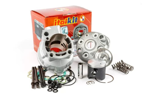 KIT GRUPPO TERMICO ITALKIT 94CC - ALESAGGIO 52MM CORSA 44MM - SPINOTTO 12MM - MINARELLI AM6