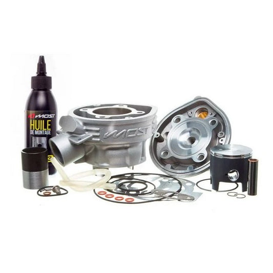 KIT GRUPPO TERMICO MOST RACING 80CC - ALLUMINIO MONOFASCIA - MINARELLI AM6