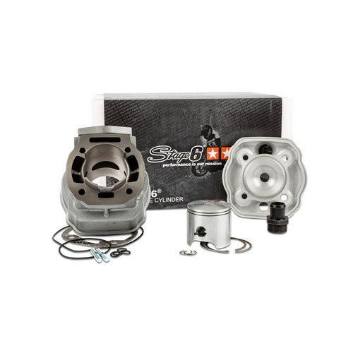 Gruppo Termico Stage6 77cc StreetRace Ghisa grigia Derbi Euro 3 / Euro 4