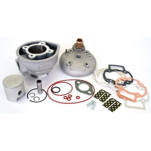 GRUPPO TERMICO ATHENA RACING 70CC D.47,6 PIAGGIO H2O SP.12 ALLUMINIO SCARICO CON TRAVERSINO