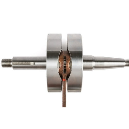 ALBERO MOTORE CORSA STANDARD SPALLE PIENE X AM TOP + CUSCINETTI SKF AM6