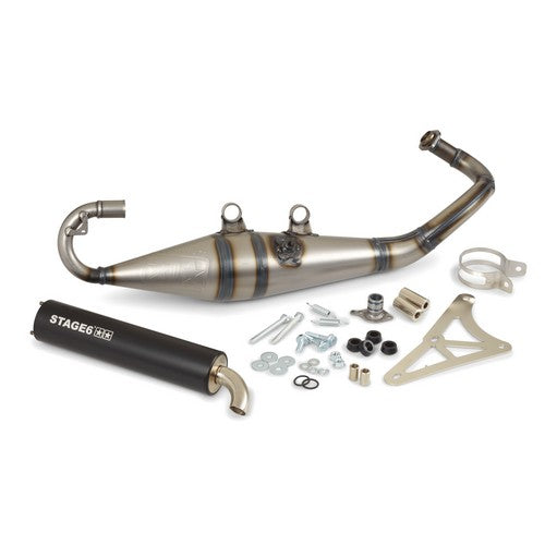 MARMITTA STAGE6 PRO REPLICA MKII NERO SCOOTER PIAGGIO / GILERA 2T TUTTI I MODELLI