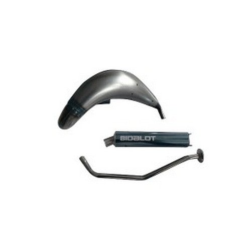 Bidalot Exhaust MXR Peugeot XP6 chrome/gunmetal silencer