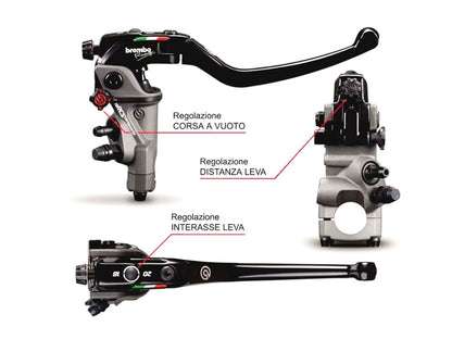 Brembo RCS 17 corsacorta pompa freno anteriore radiale