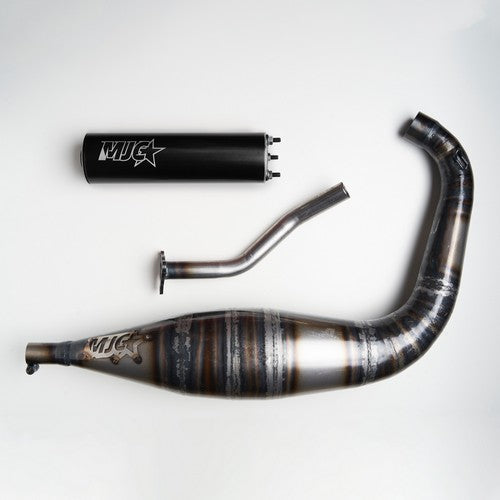 Marmitta Passaggio Basso MJC Exhaust 70/80cc - Minarelli Am6
