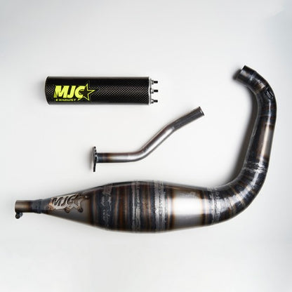 Marmitta Passaggio Basso MJC Exhaust 70/80cc - Minarelli Am6
