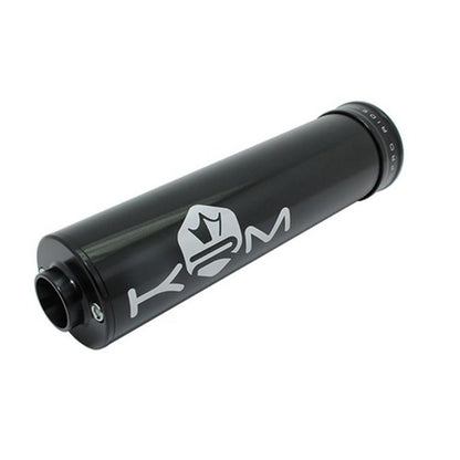 SILENZIATORE KRM PRO RIDE ALLUMINIO FULL NERO 50 - 70CC