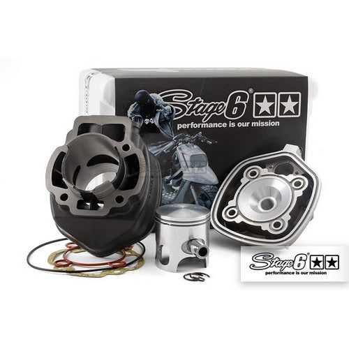 GRUPPO TERMICO STAGE6 STREET RACE 70CC D.47 PIAGGIO H2O SP.12 GHISA