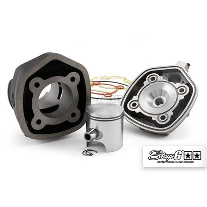 GRUPPO TERMICO STAGE6 STREET RACE 70CC D.47 PIAGGIO H2O SP.12 GHISA