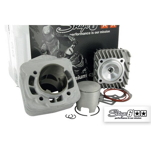GRUPPO TERMICO STAGE6 RACING 70CC D.47,6 PIAGGIO AC ARIA SP.12 ALLUMINIO MKII